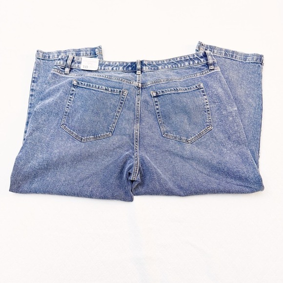 Lane Bryant Slim Straight Ankle Denim Jeans Size 18 P NWT - Picture 4 of 7